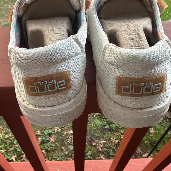 HEY DUDE WENDY ECO SOX WHITE 6 - Picture 4 of 5